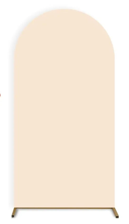 Gold Metal Arch Backdrop Stand Covers