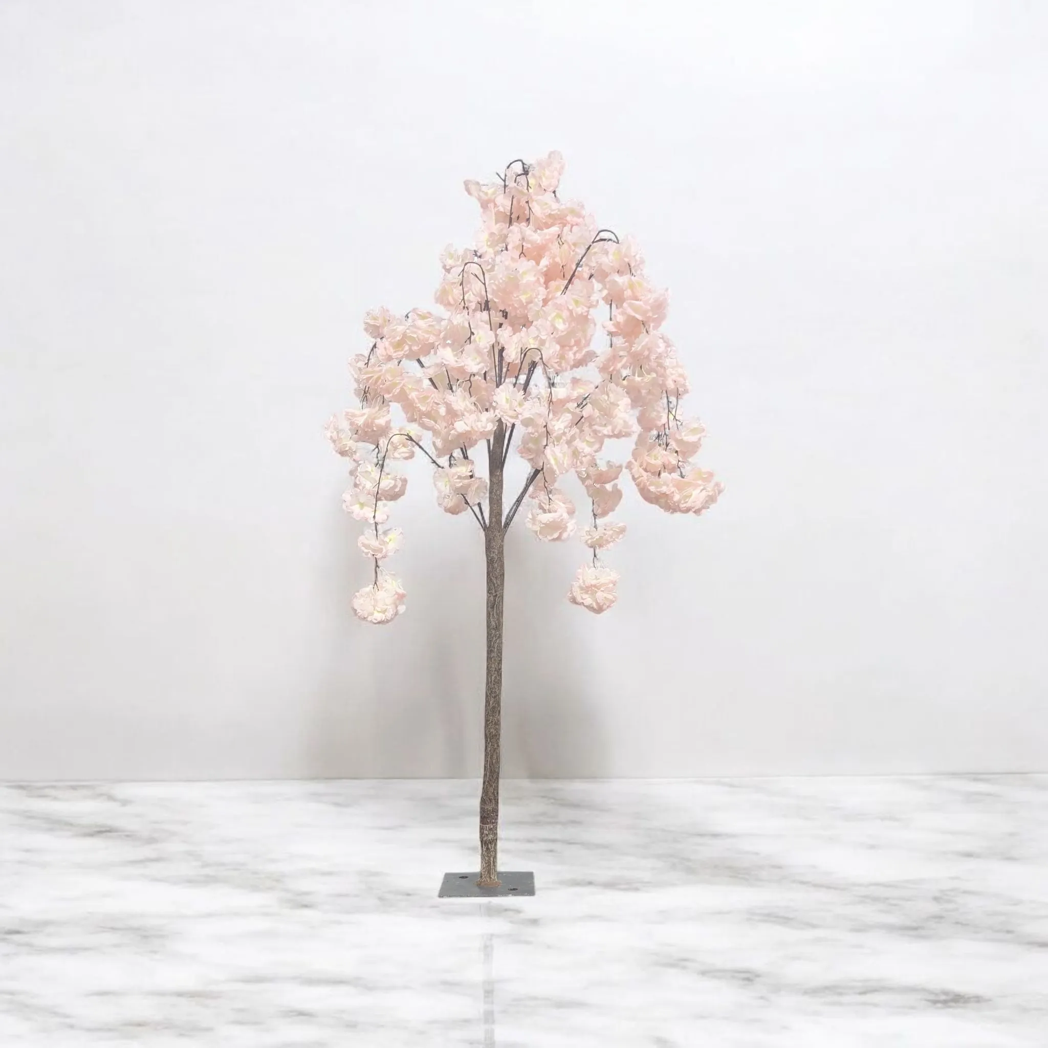 Tall Fake Wisteria Bloom Tabletop Centerpieces Tree