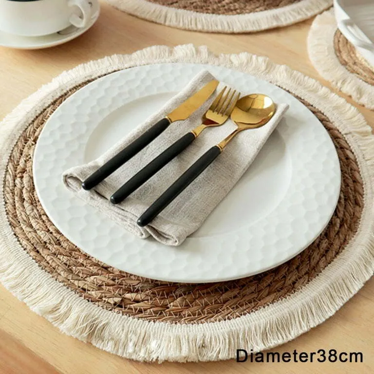 Round Woven Placemat SINGLE