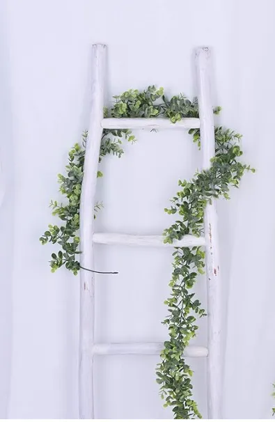 Faux Eucalyptus Leaves Greenery Garland