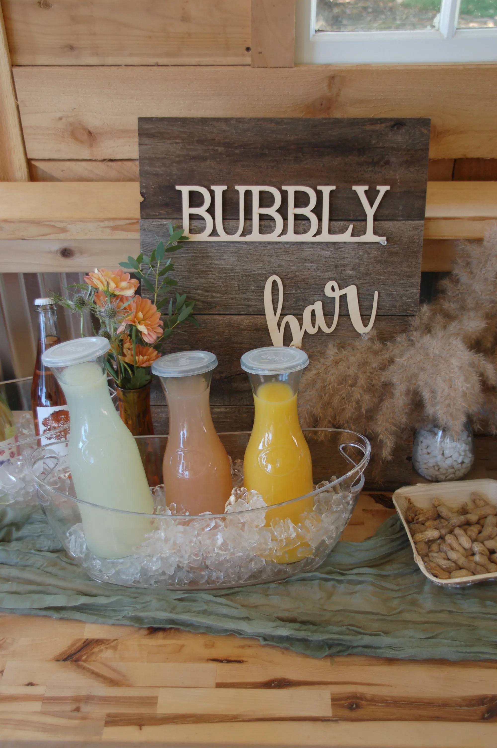 Clear Glass Water Carafe