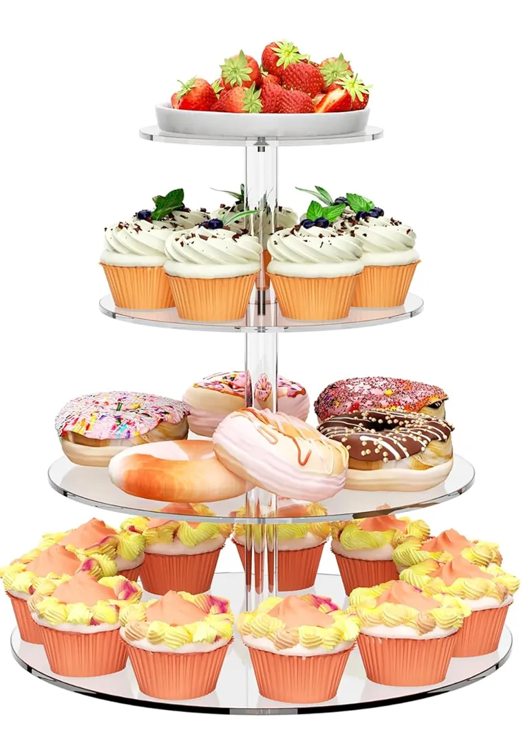 Acrylic Cupcake Stand 4-tier