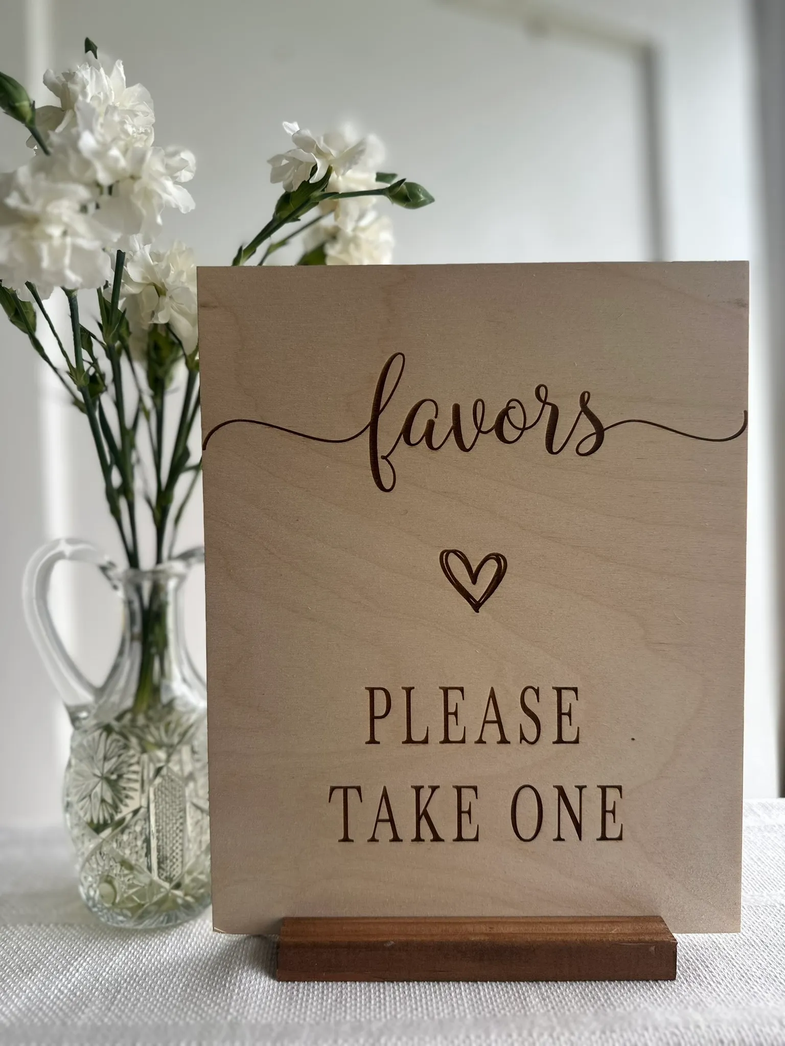 Favors Please Take One 8x10