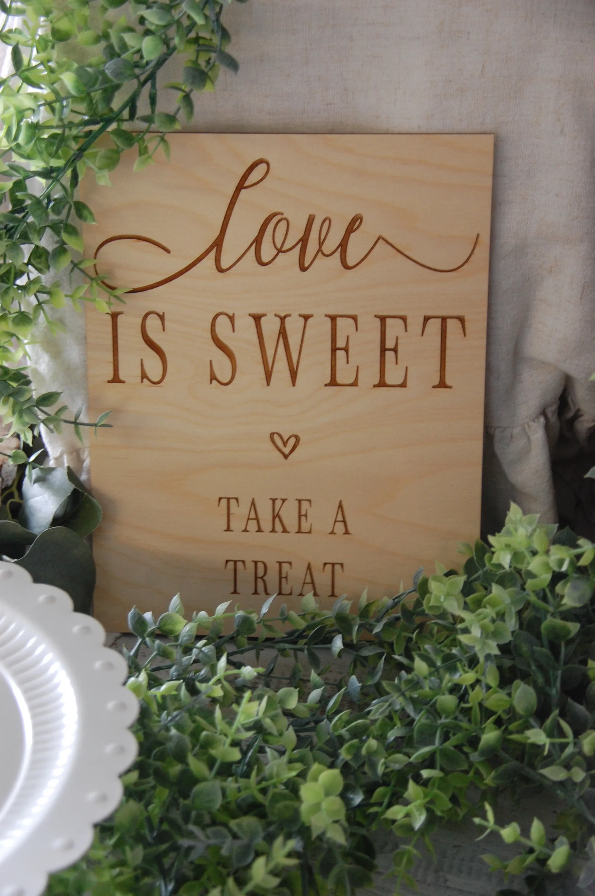 Love is Sweet Take a Treat 8x10