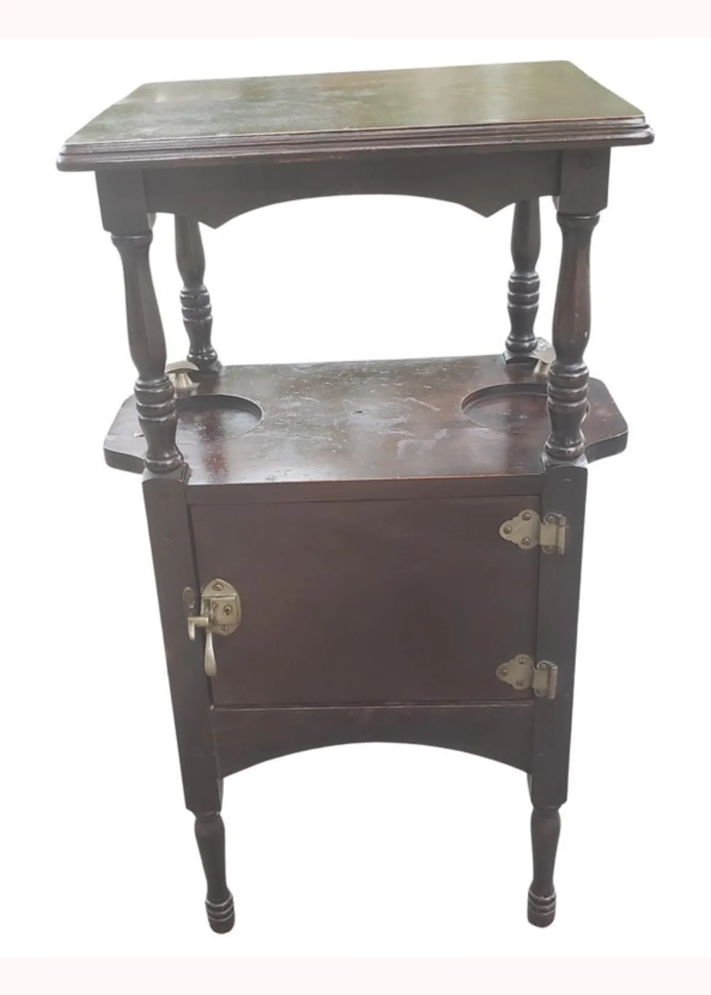 Small Antique Smoker Table