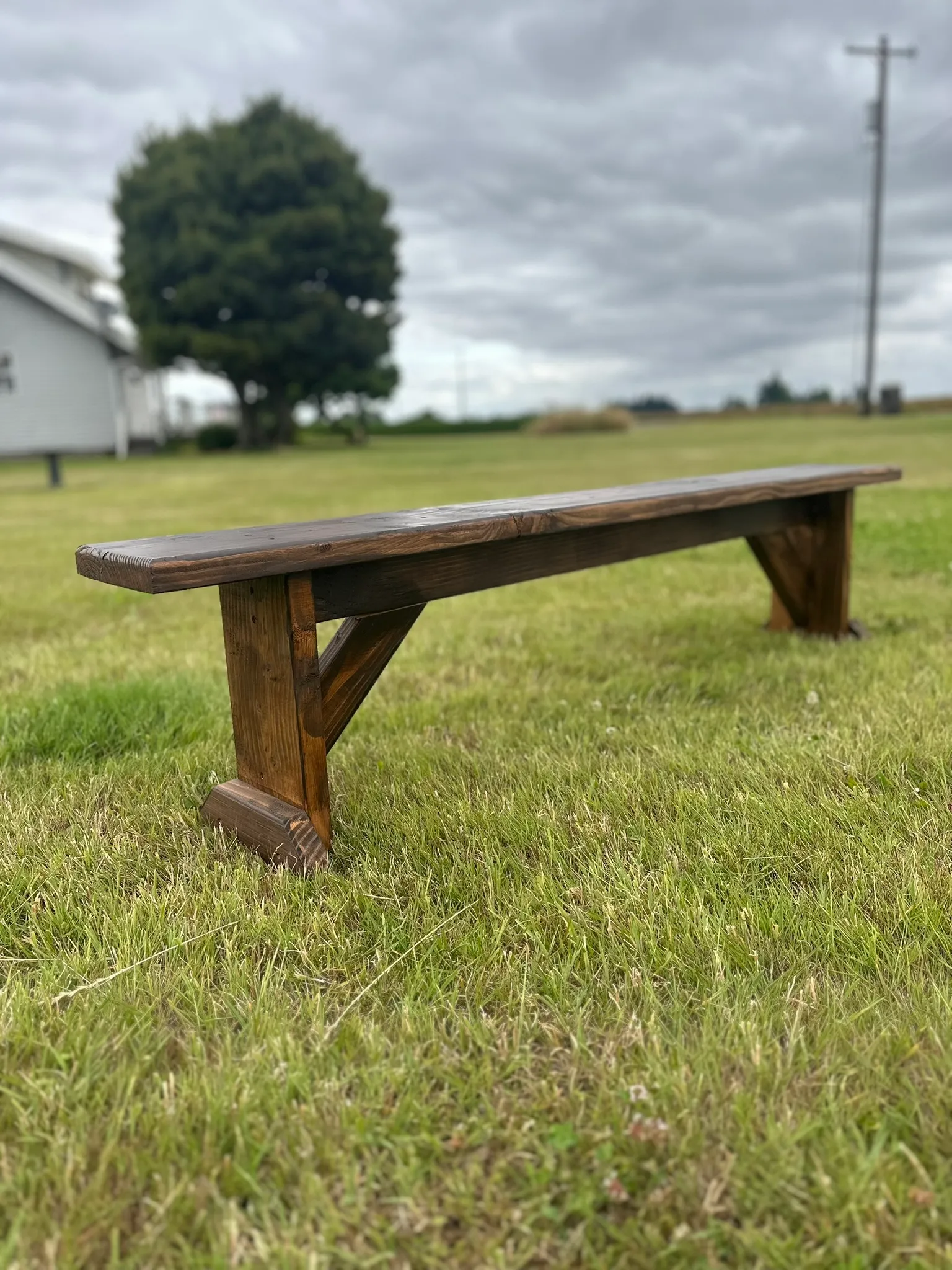 Wood Bench