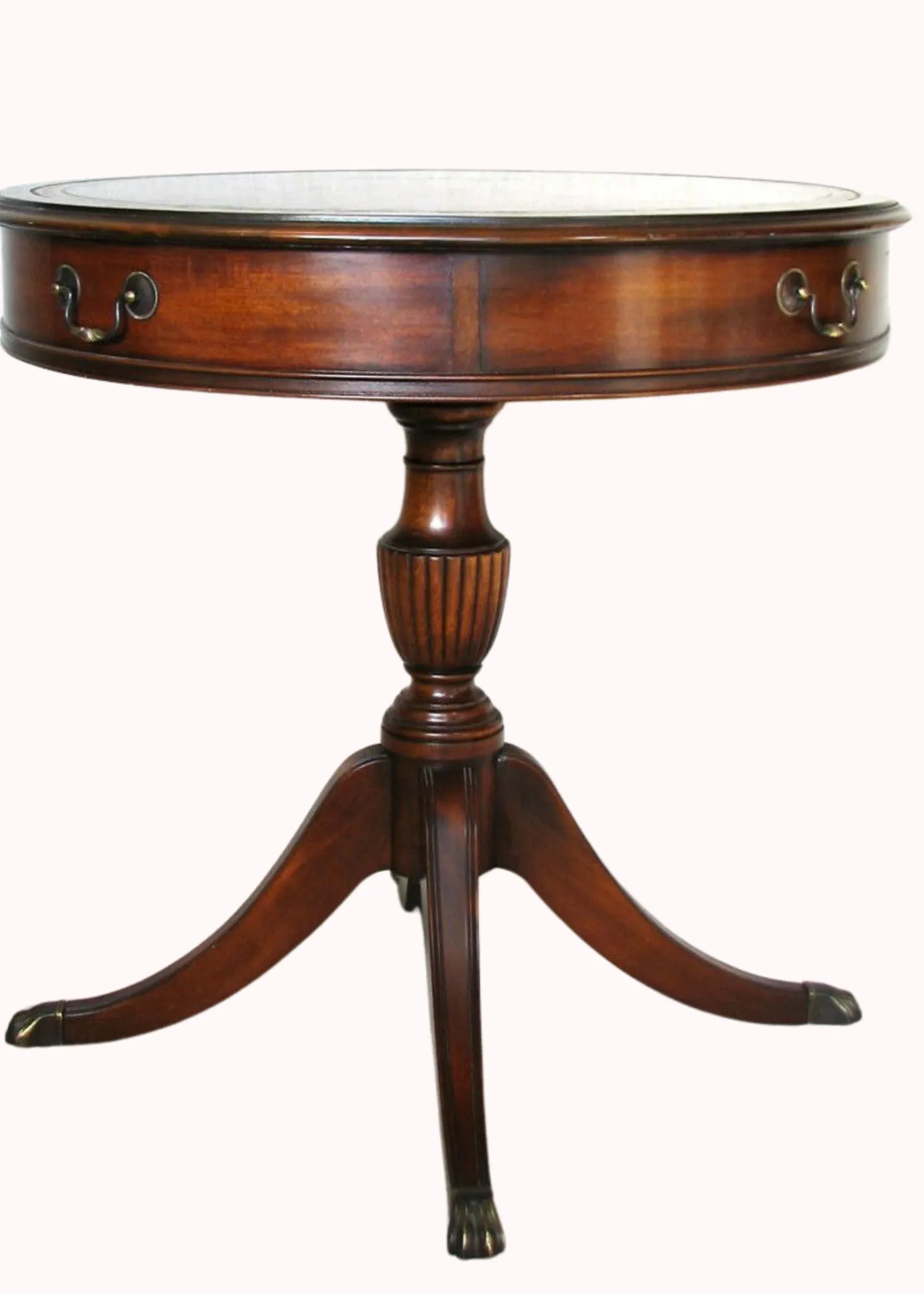 Antique Round End Table