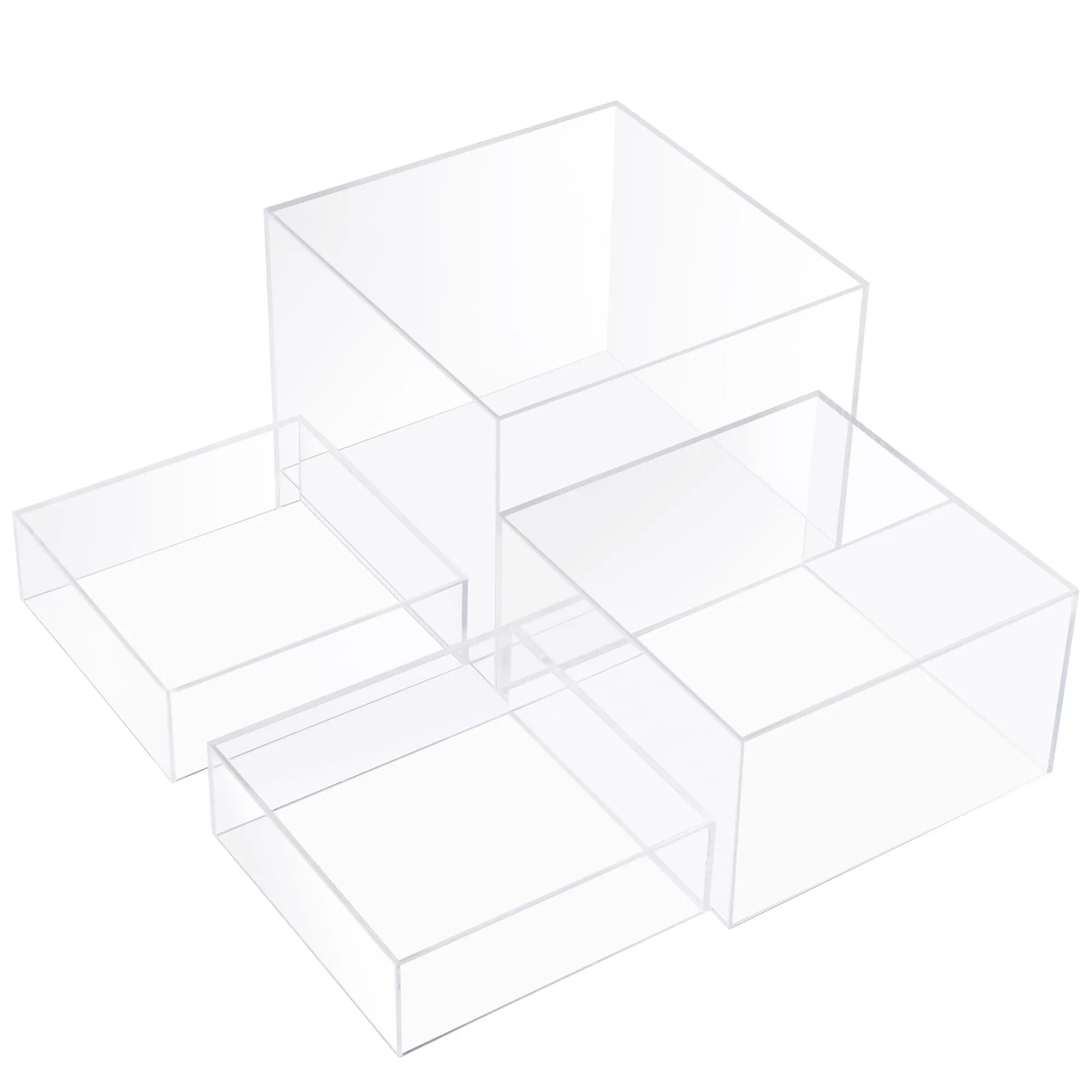 Acrylic Cube Risers
