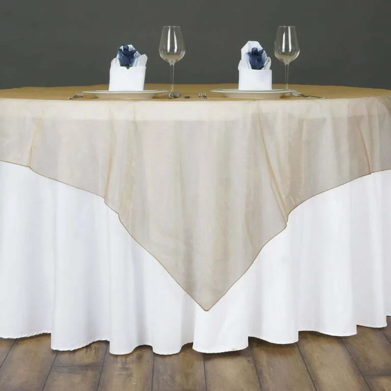 Tablecloths 34 x 34 overlay