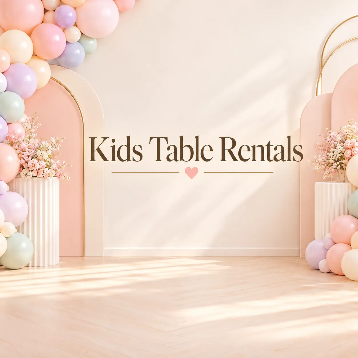 Kids Table Rentals