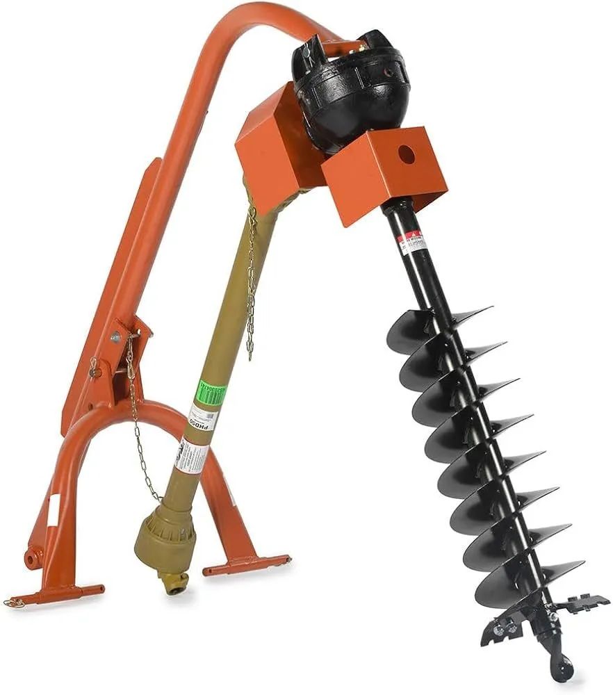 Post Hole Tractor Attachment