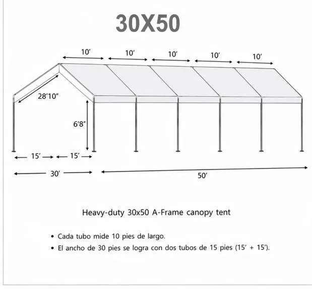 30x50 Tent