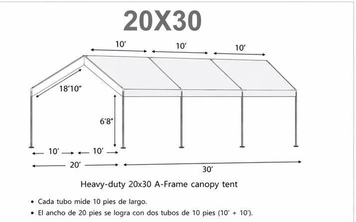 20x30 Tent