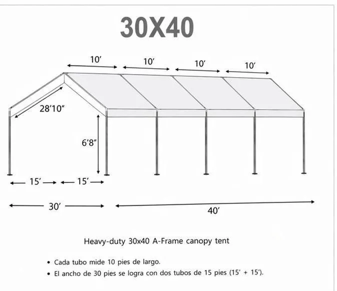 30x40 Tent