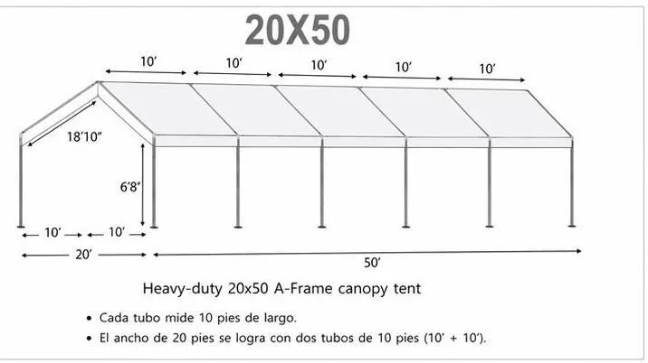 20x50 Tent
