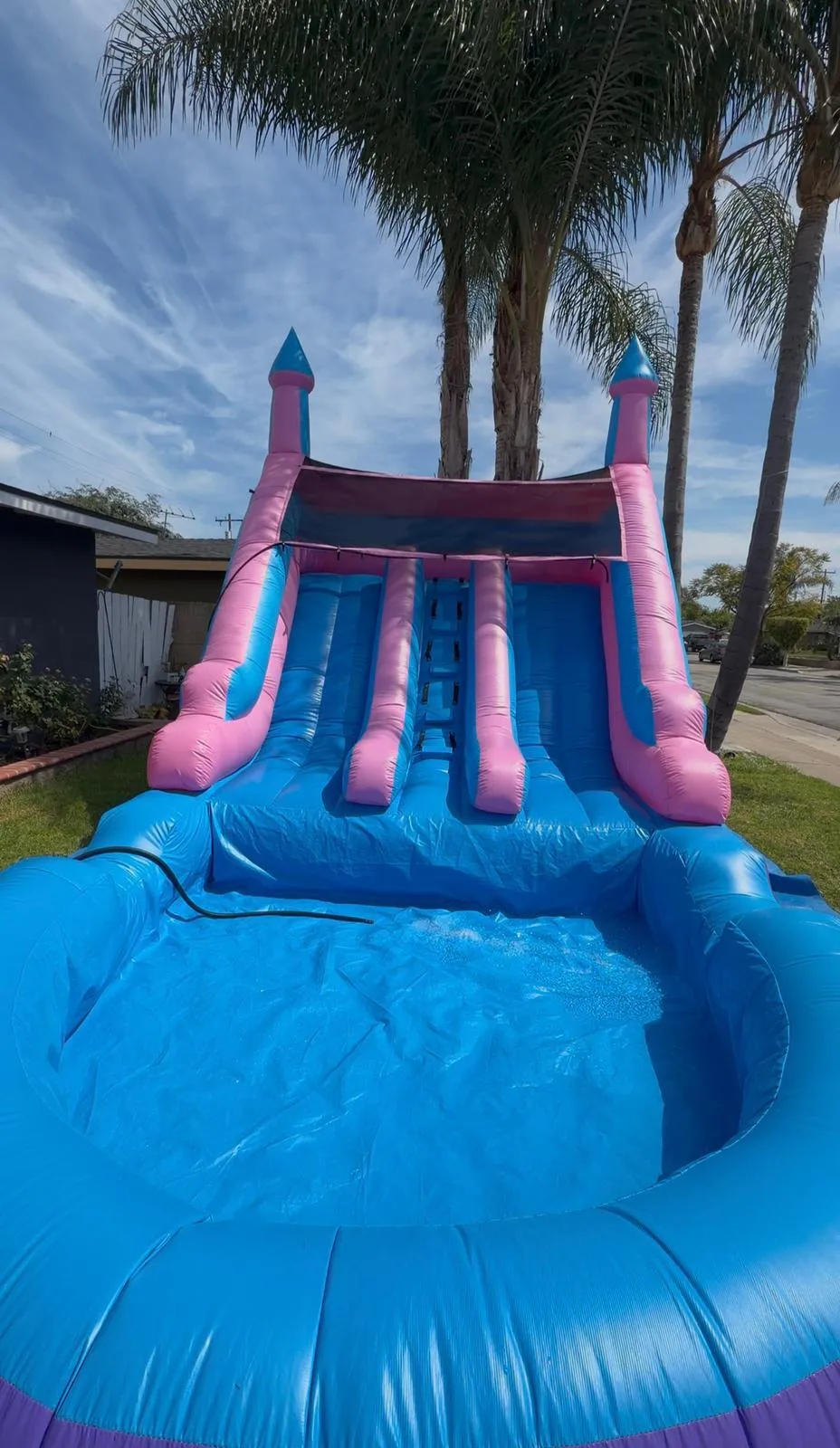 Double Water Slide 