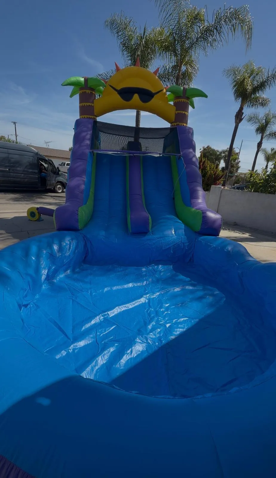 Tropical Double Water Slide