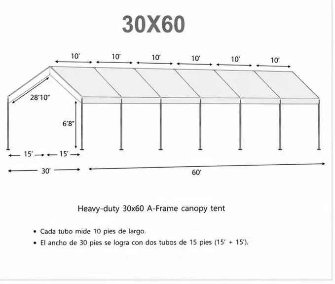 30x60 Tent