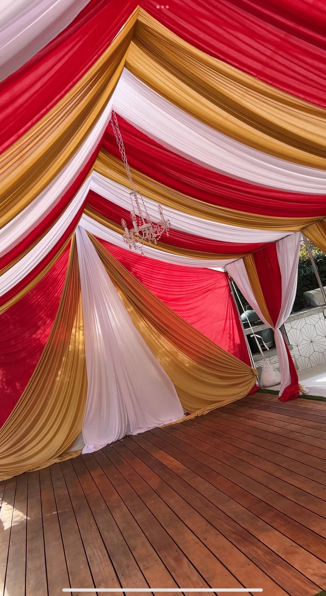  20x30 Tent With Draping