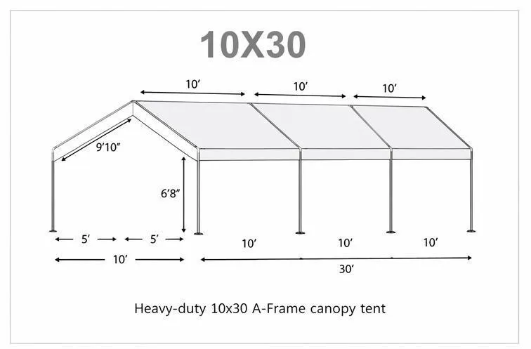 10×30 Tent