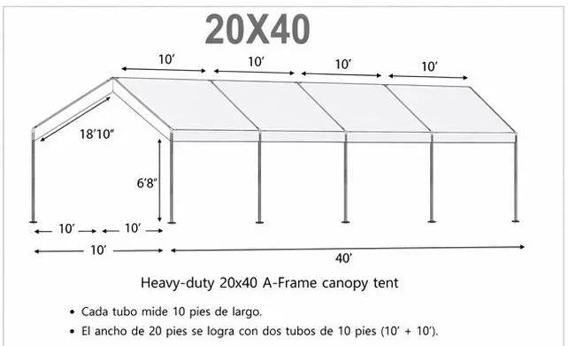 20x40 Tent