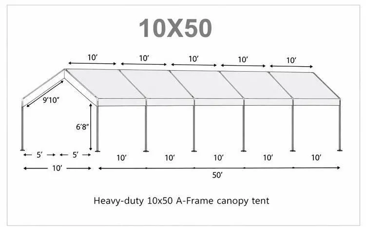 10x50 Tent