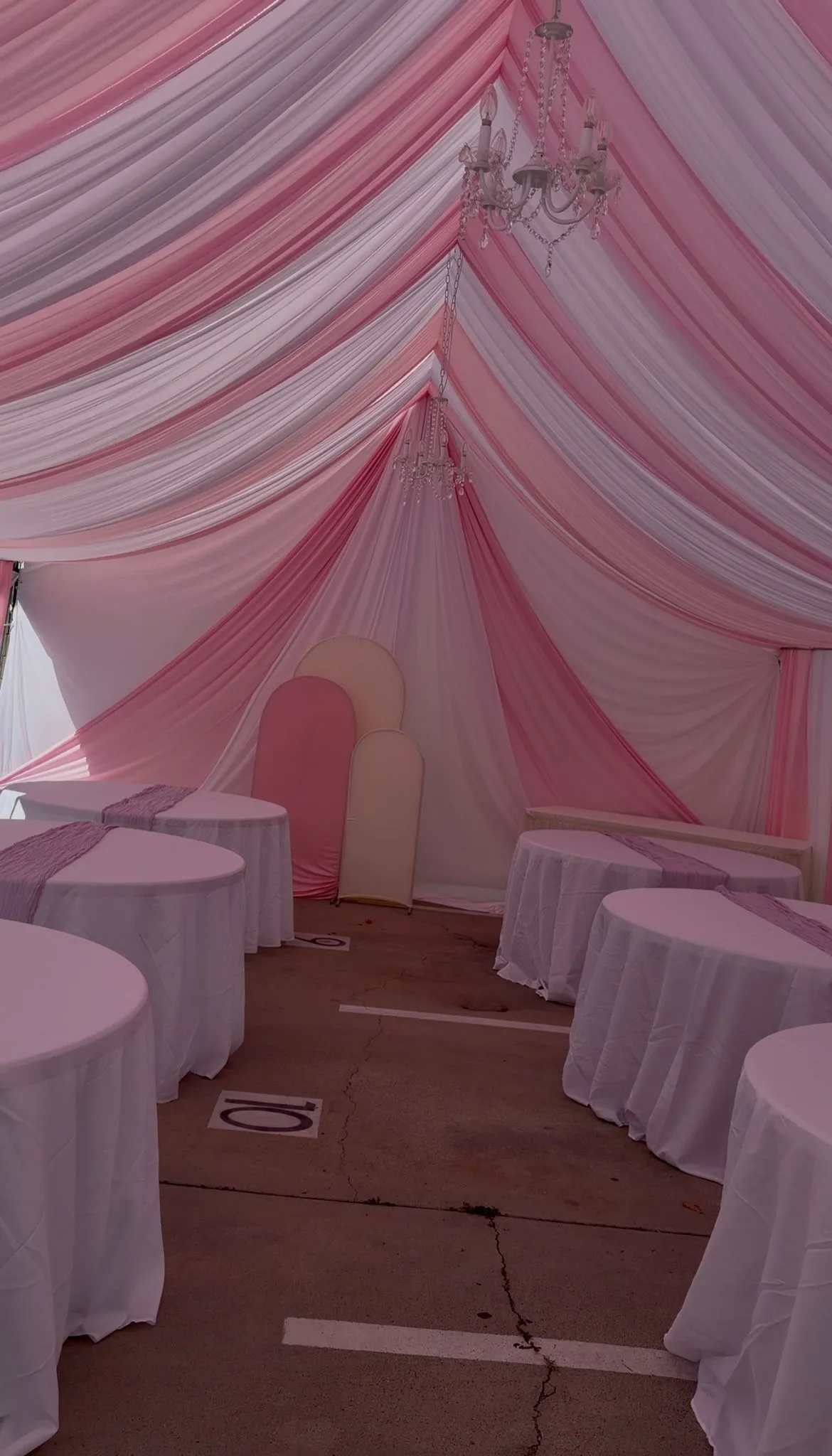  20x60 Tent With Draping