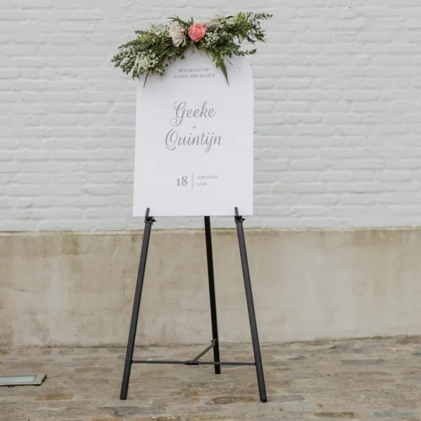 Schildersezel - zwart 