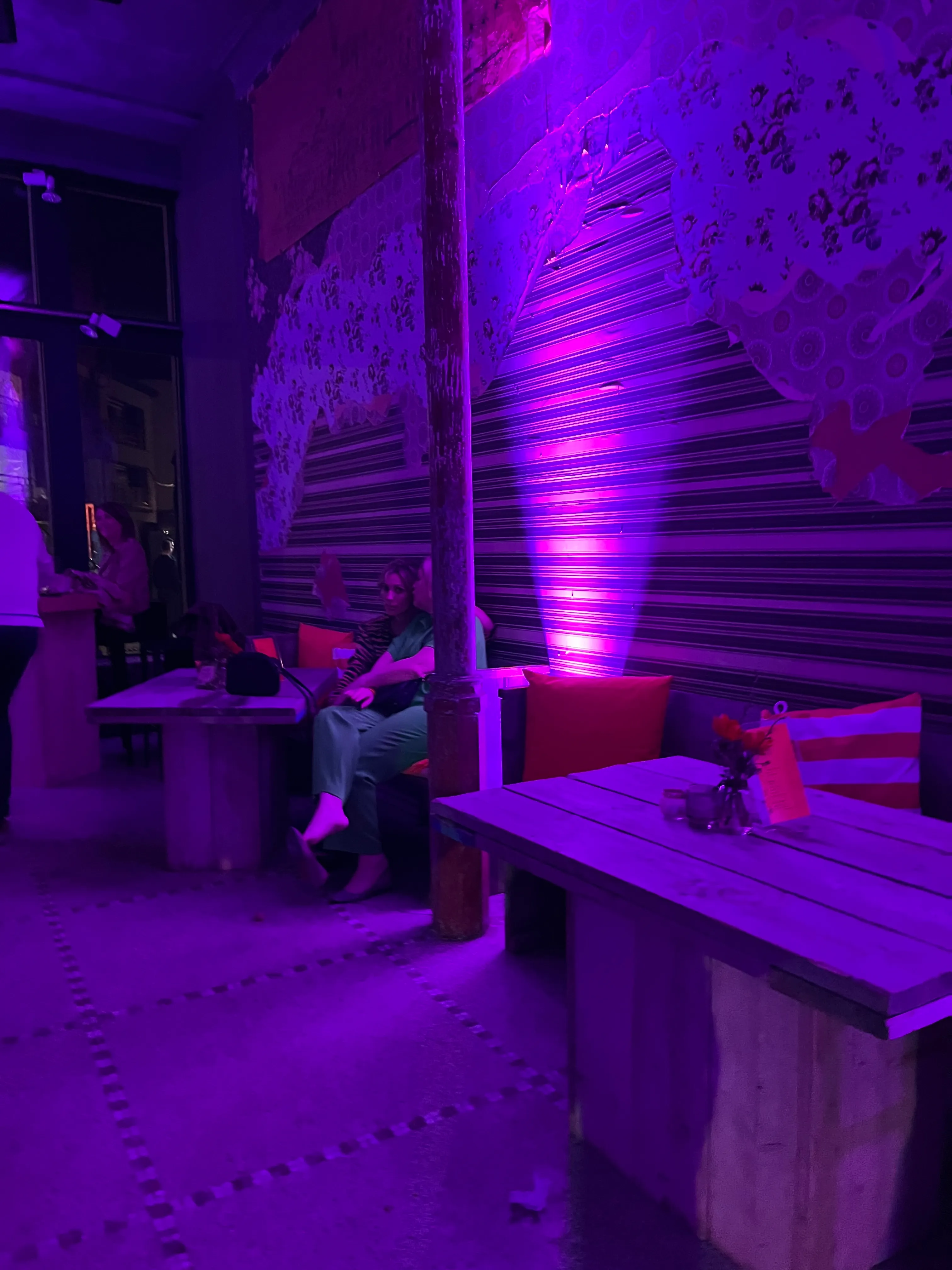 Tafelvoet laag - hout 