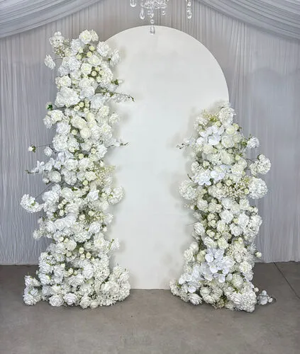 Backdrop bloemstuk – Wedding White
