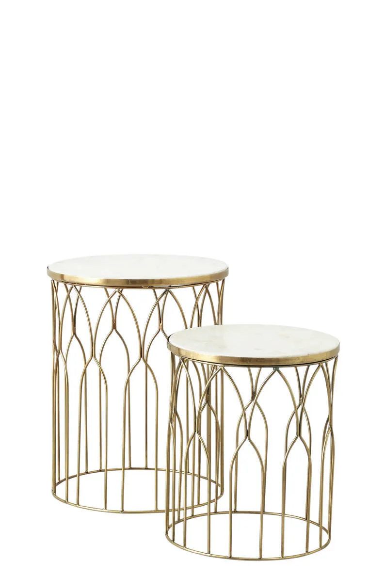 Bijzettafel luxe set