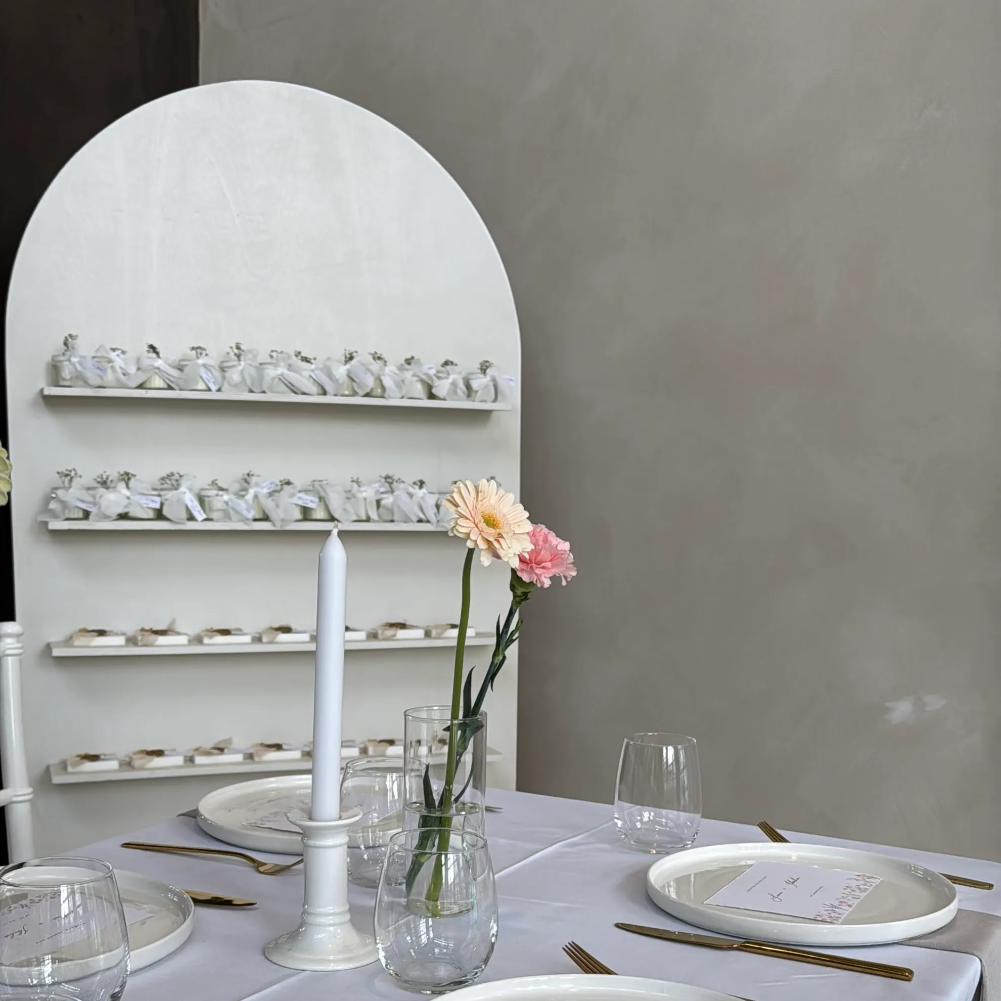 Bedankjes display – Arch