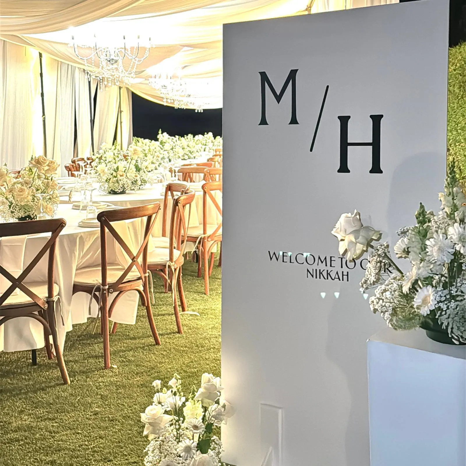 Welkomstbord – Rechthoek