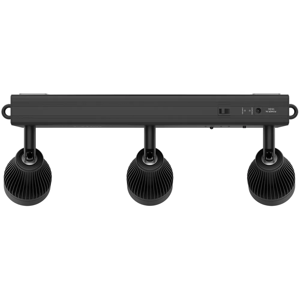 Chauvet EZBar Battery Powered 3-Head Pinspot Bar