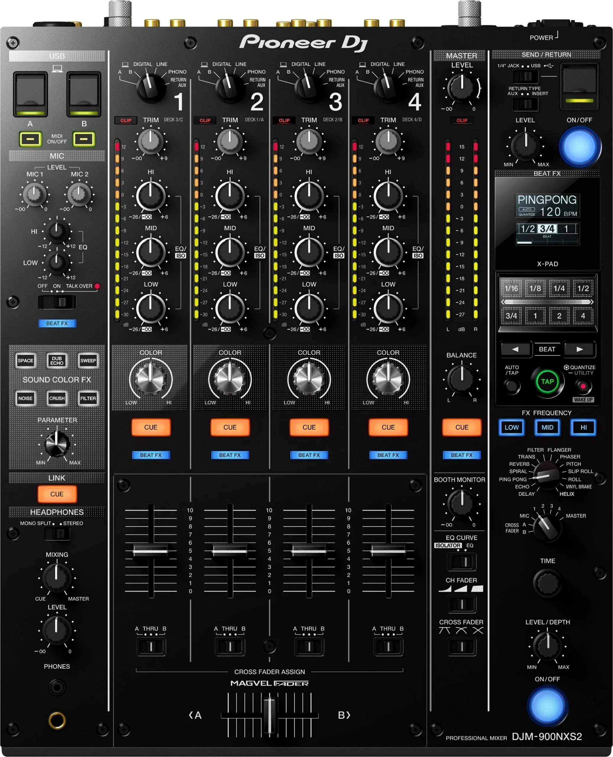 Pioneer DJM-900NXS2 DJ Mixer
