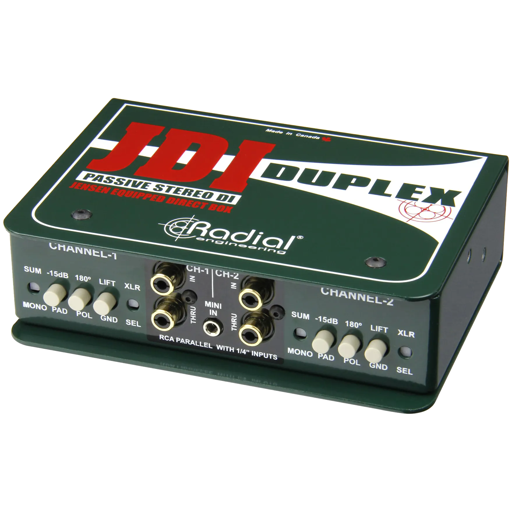 Radial Duplex 2-Channel Direct Box