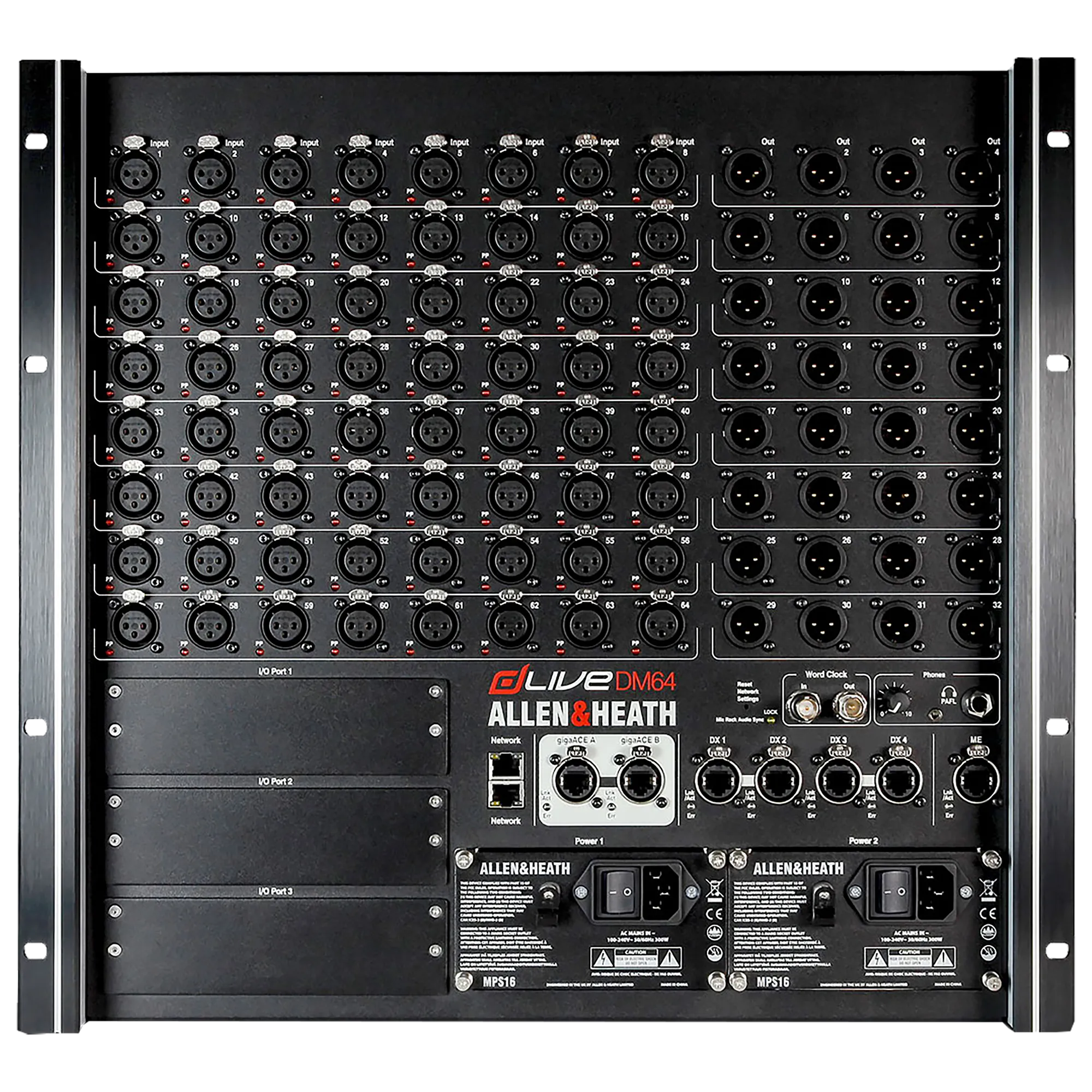 Allen & Heath dLive DM64-RUFX MixRack