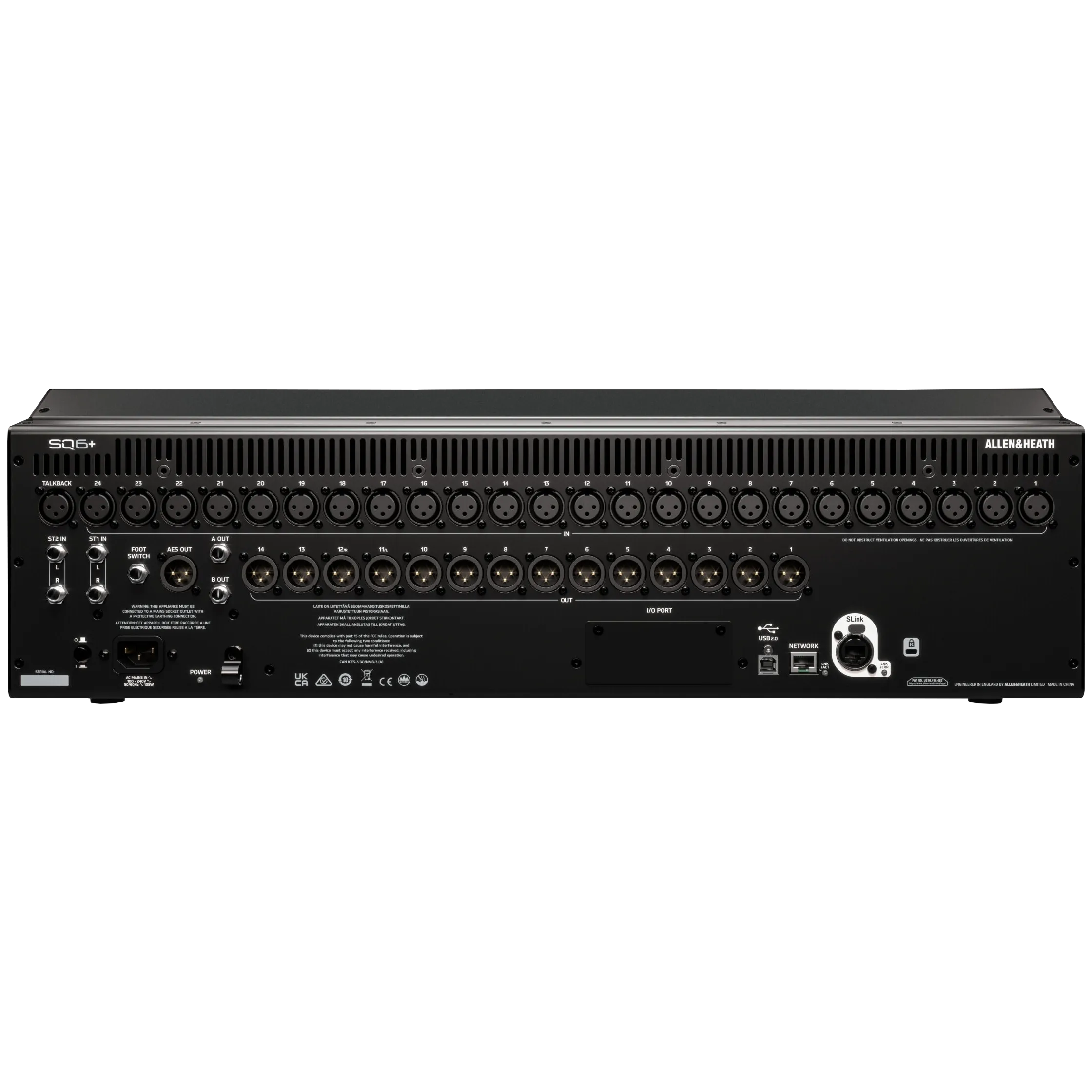 Allen & Heath SQ-6 Plus Mixer