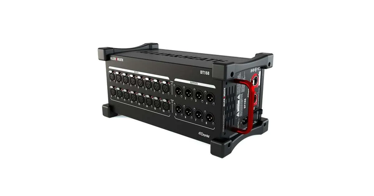 Allen & Heath DT168 Dante Stagebox