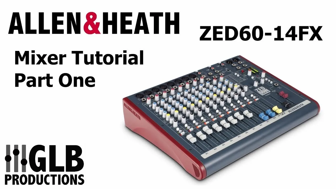 Allen & Heath ZED60-14FX Mixer