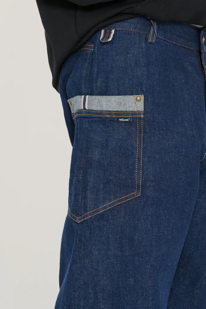 Denim Side Pocket