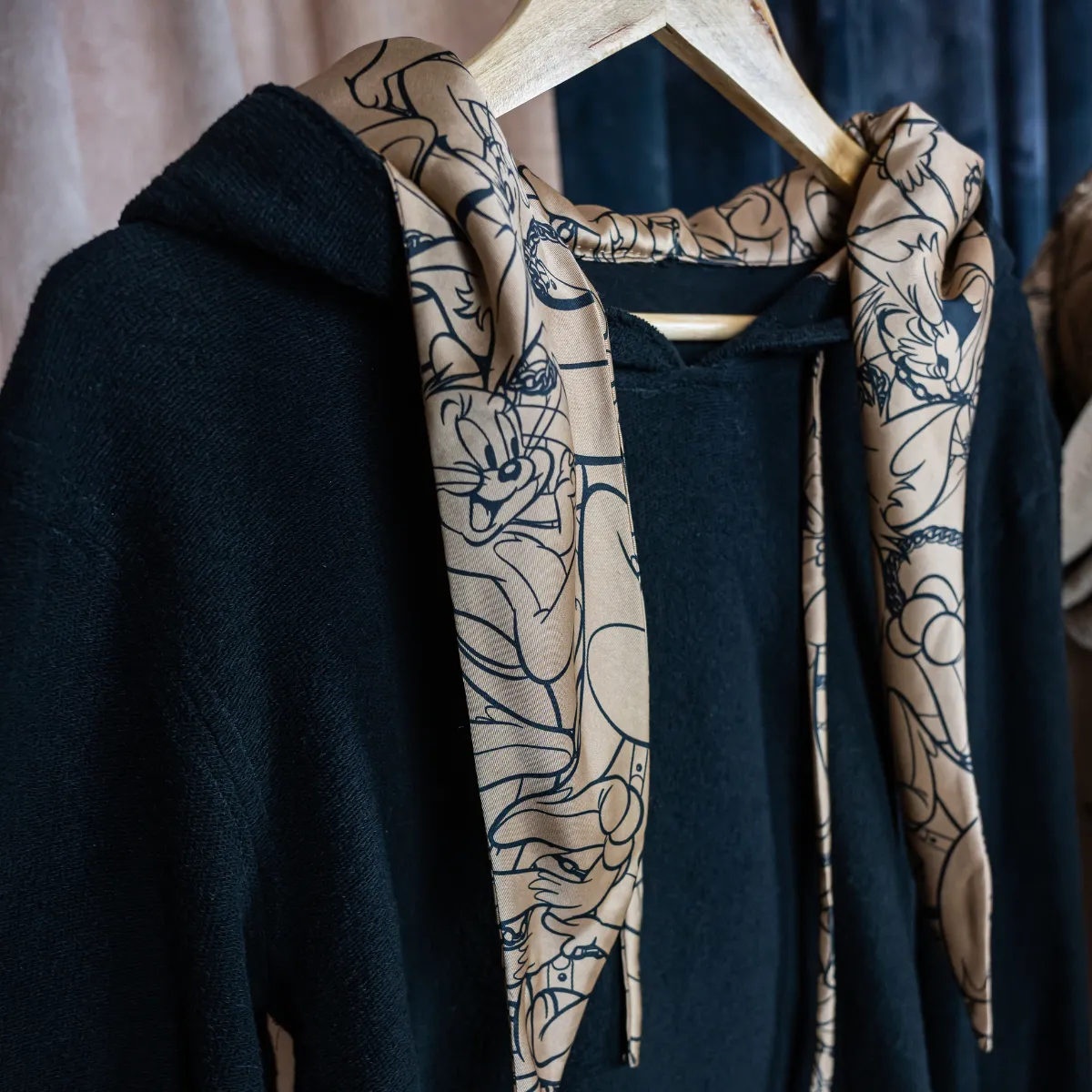 Nonna Hoodie Black - Restyled by G