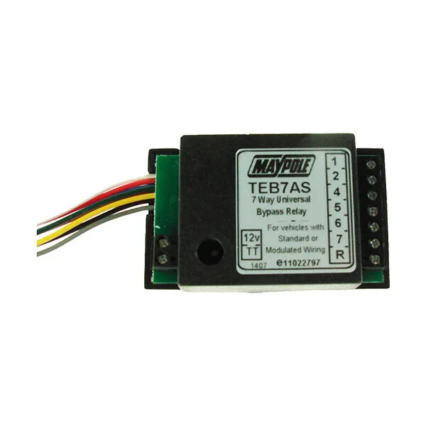MP3877 Relay 15A 7 Way Bypass DP