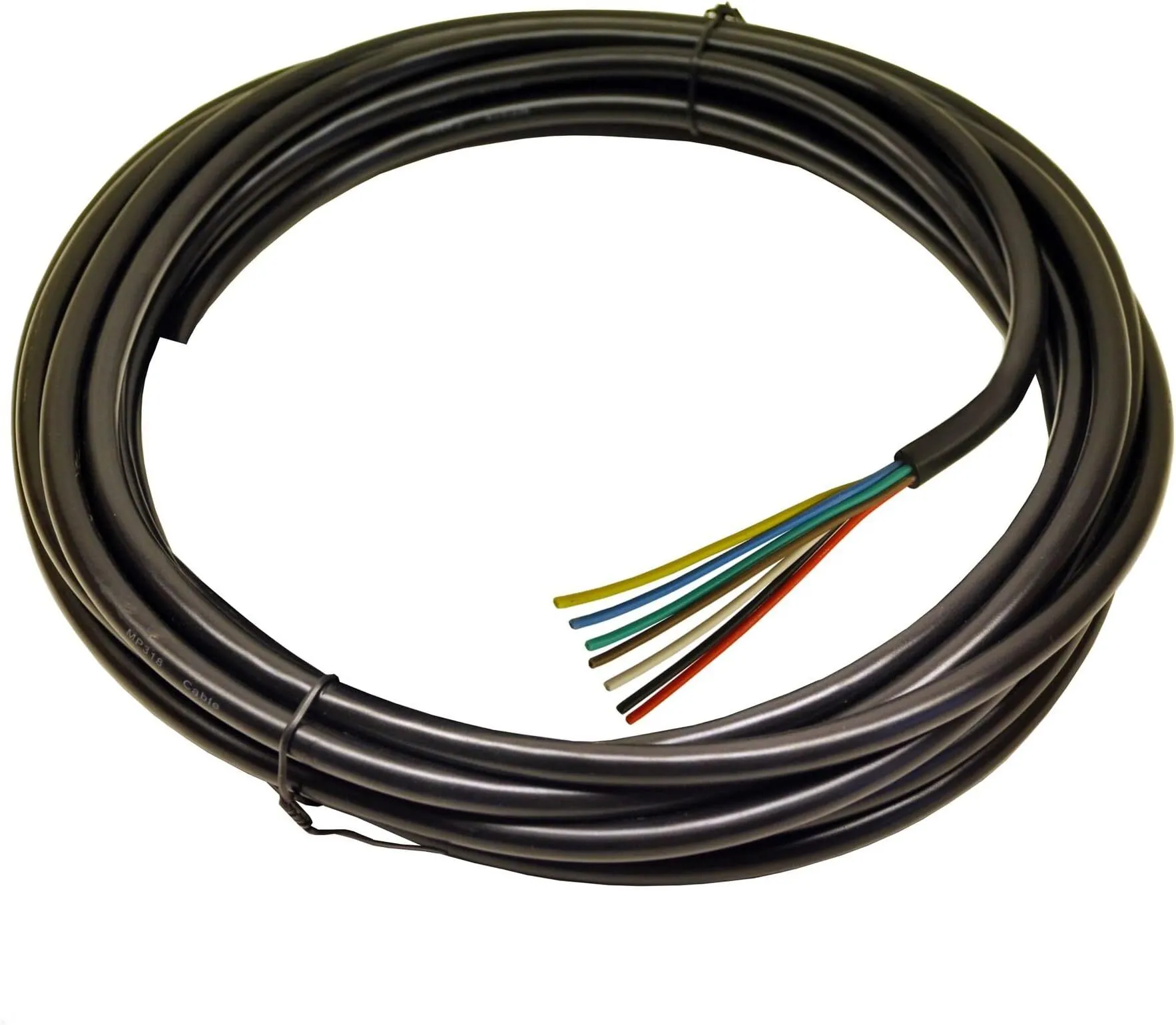 MP318 100m 7 Core Black Cable