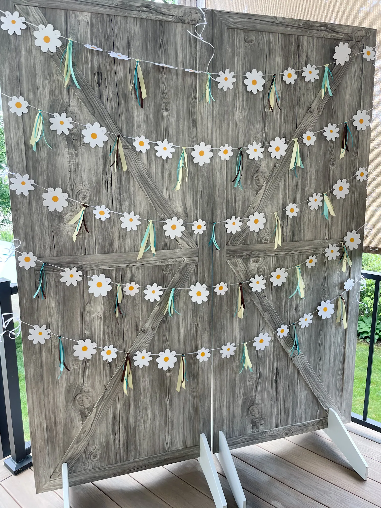 Gray Door Backdrop