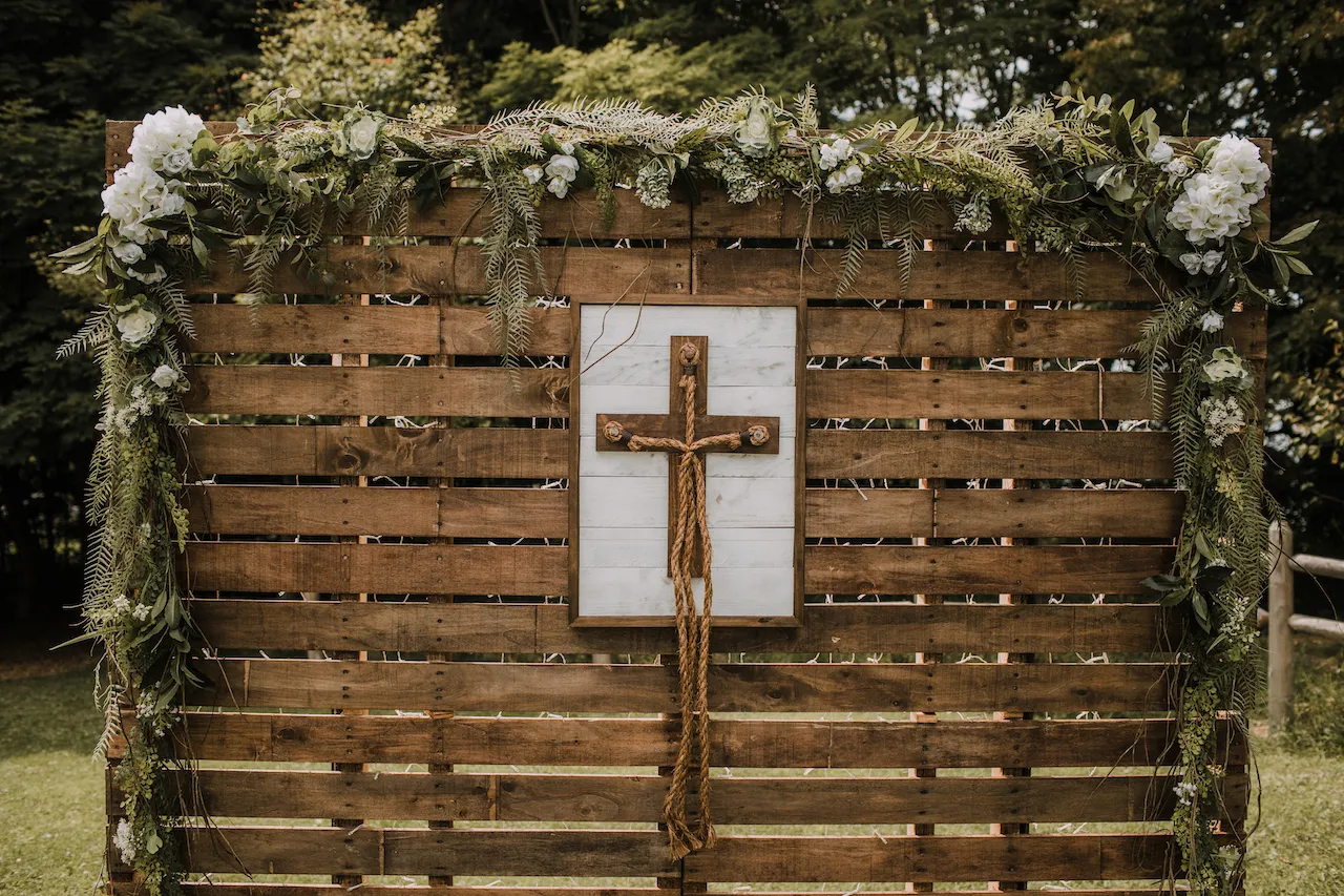 Rustic Wood Backdrop