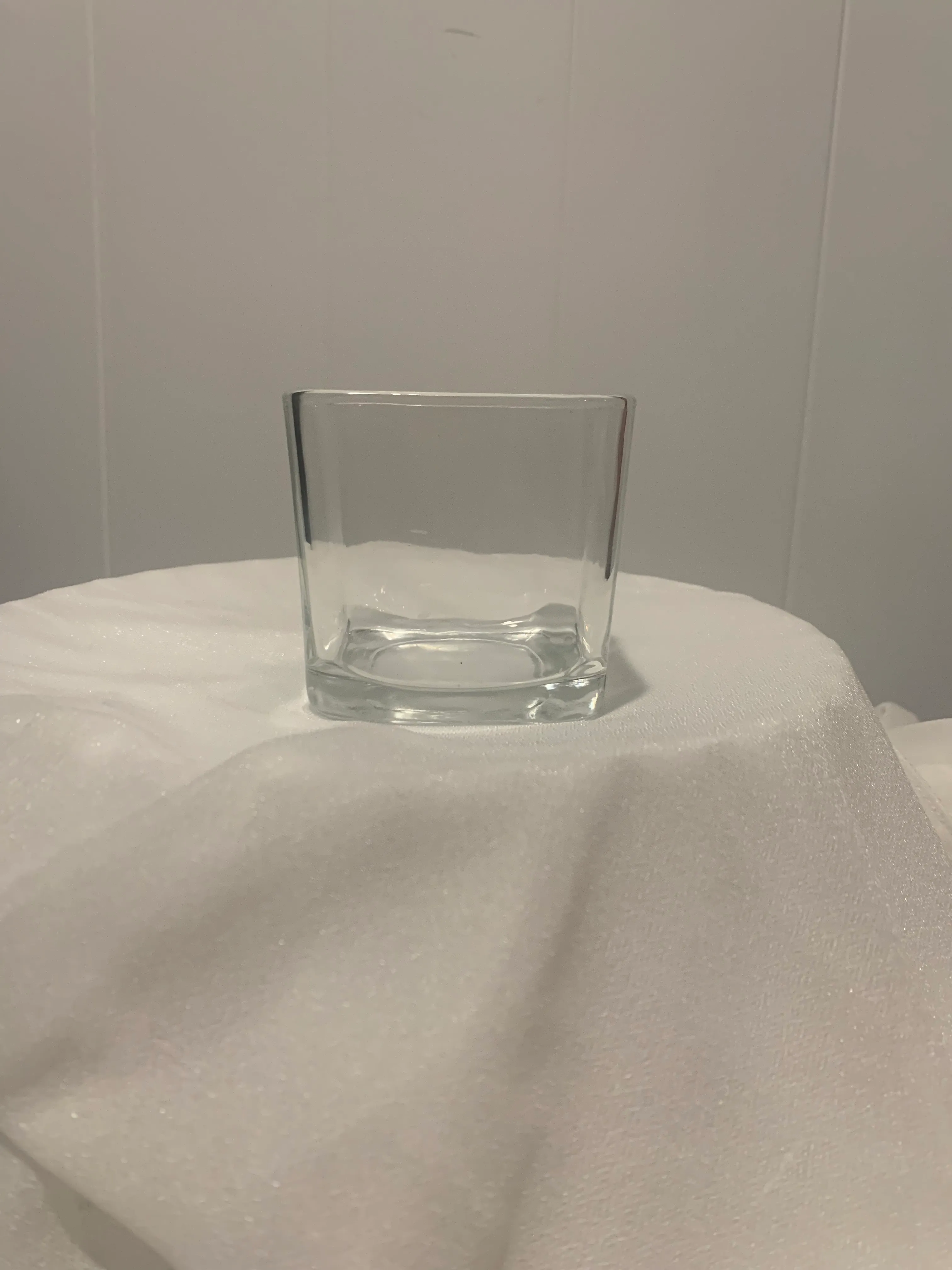 Square Glass Container/Vase