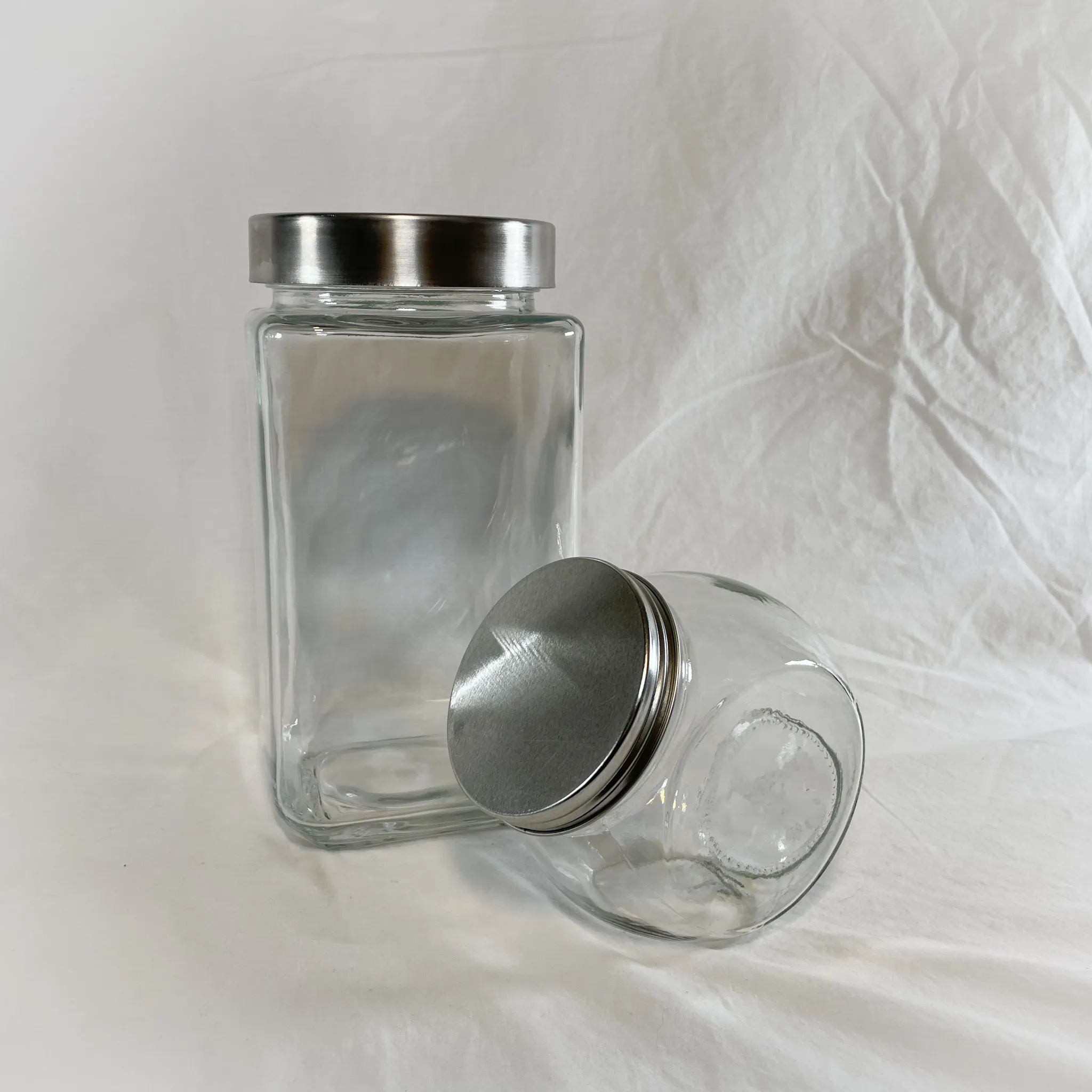 Silver Top Canisters Style 2