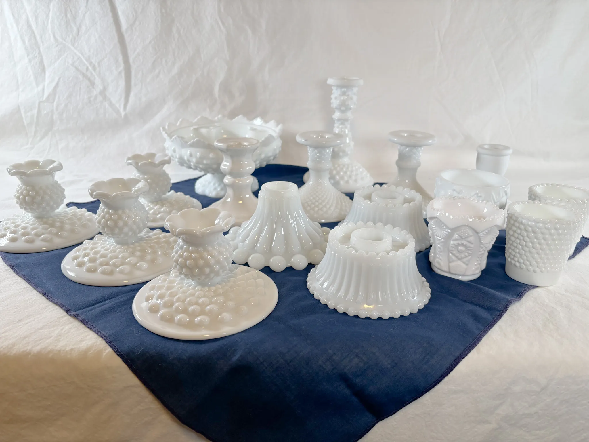 White Candlesticks, Assorted