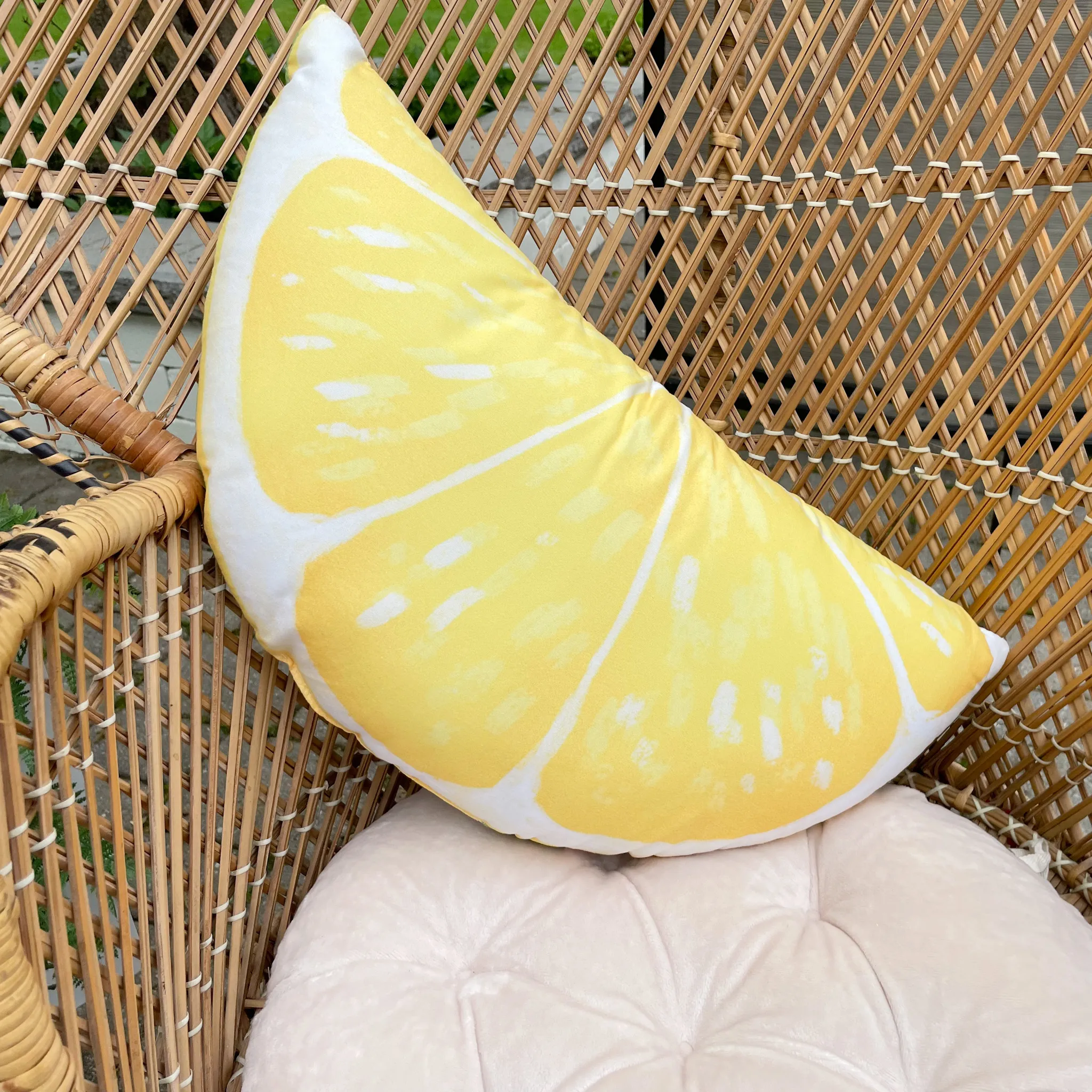 Summer Lemon & Lime Pillow